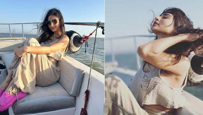 Mouni Roy Pics: ਟੀਵੀ ਨਾਲ ਆਪਣੇ ਕਰੀਅਰ ਦੀ ਸ਼ੁਰੂਆਤ ਕਰਨ ਵਾਲੀ ਅਦਾਕਾਰਾ ਮੌਨੀ ਰਾਏ ਇਨ੍ਹੀਂ ਦਿਨੀਂ ਆਪਣੀਆਂ ਗਲੈਮਰਸ ਤਸਵੀਰਾਂ ਅਤੇ ਸਟਾਈਲਿਸ਼ ਡਰੈਸਿੰਗ ਸੈਂਸ ਕਾਰਨ ਸੁਰਖੀਆਂ 'ਚ ਹੈ।