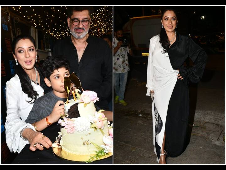 'Anupamaa' actor Rupali Ganguly turned 46 on April 5. The actress threw a birthday bash for her industry friends on Tuesday which was a star-studded event. Take a look.