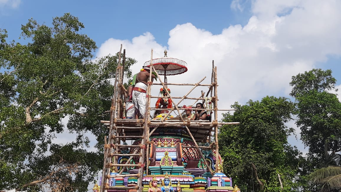 800 ஆண்டுகள் பழமையான லட்சமி நாராயண பெருமாள் கோயில் குடமுழுக்கு விழா