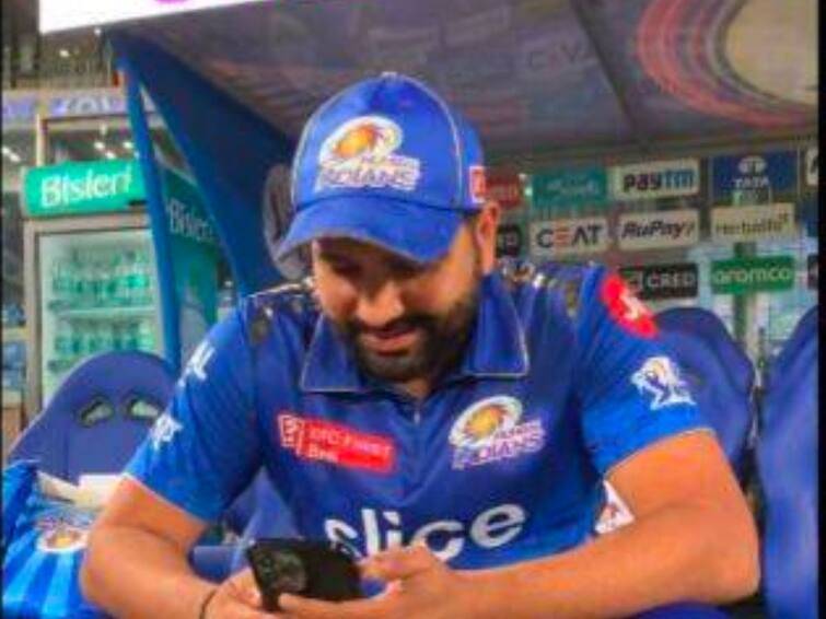 Watch: Rohit Sharma Video Calls His Wife Post Winning The Match Against DC Watch: Rohit Sharma Video Calls His Wife Post Winning The Match Against DC