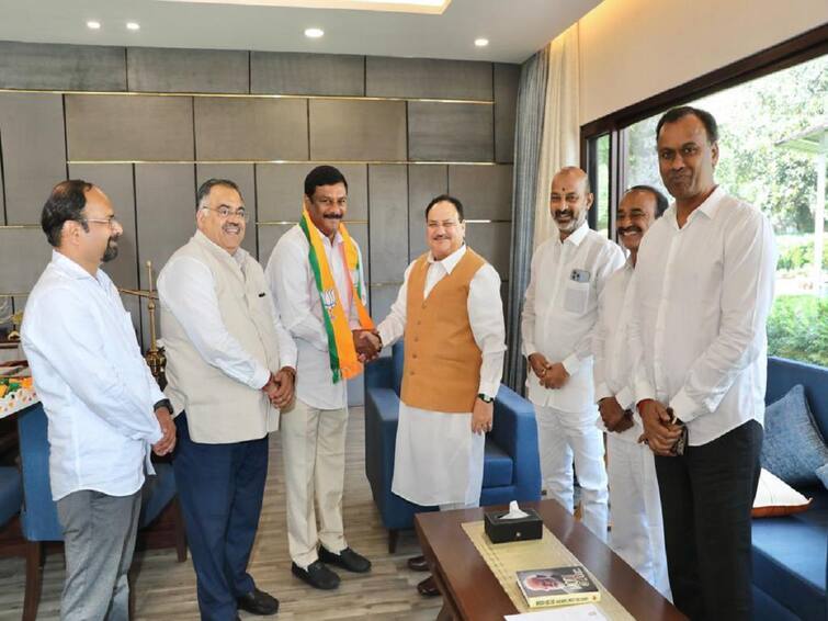 Eleti Maheshwar Reddy Joins BJP in Presence of party Chief JP Nadda In Delhi Eleti Maheshwar Reddy: జేపీ నడ్డా సమక్షంలో  బీజేపీలో చేరిన  ఎలేటి మహేశ్వర్ రెడ్డి