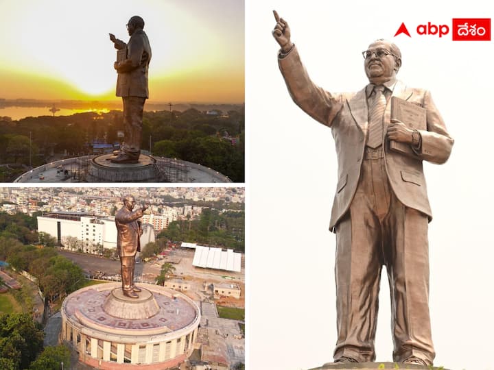 Arrangements for the unveiling of Ambedkar's statue have been completed. Telangana News : హైదరాబాద్ నడిబొడ్డున అంబేడ్కర్ భారీ విగ్రహం - ప్రత్యేకతలు ఇవే
