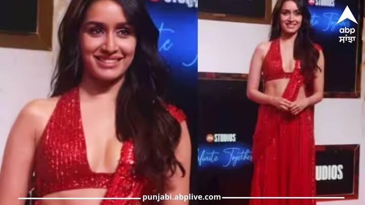 Shraddha Kapoor stree 2: ਜੀਓ ਮੇਗਾ ਇਵੈਂਟ ਦੀਆਂ ਸ਼ਰਧਾ ਕਪੂਰ ਦੀਆਂ ਤਾਜ਼ਾ ਤਸਵੀਰਾਂ ਵਾਇਰਲ ਹੋ ਰਹੀਆਂ ਹਨ ਜਿਸ ਵਿੱਚ ਅਦਾਕਾਰਾ ਨੇ ਲਾਲ ਸਾੜ੍ਹੀ ਪਾਈ ਹੋਈ ਸੀ।