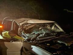 बागेश्वर धाम की कथा सुनने जा रहे BJP विधायक नारायण त्रिपाठी की कार का एक्सीडेंट, बाल-बाल बचे MLA