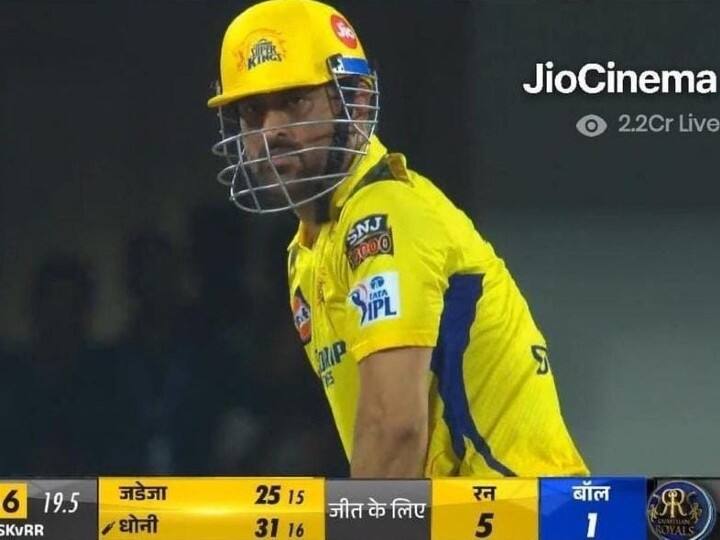 RR vs CSK Match Break IPL Live Streaming Viewers Record Most Views IPL Matches MS Dhoni Craze RR vs CSK Viewers Record: सिर चढ़कर बोला धोनी का जादू, राजस्थान बनाम चेन्नई मुकाबले को मिले रिकॉर्डतोड़ व्यूअर्स