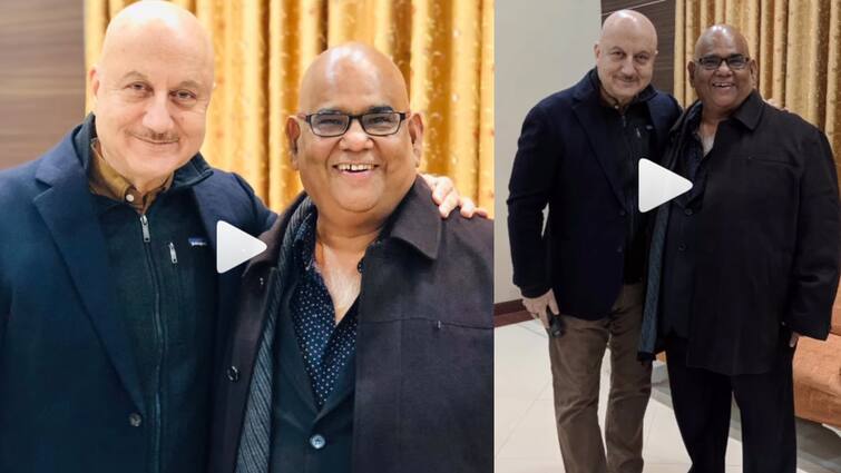 Satish Kaushik Birth Anniversary Anupam Kher Share Video as He Remembers Satish Kaushik Birth Anniversary: ਸਤੀਸ਼ ਕੌਸ਼ਿਕ ਦੇ ਜਨਮਦਿਨ ਮੌਕੇ ਅਨੁਪਮ ਖੇਰ ਹੋਏ ਭਾਵੁਕ, ਨਮ ਅੱਖਾਂ ਨਾਲ ਸਾਂਝੀ ਕੀਤੀ ਵੀਡੀਓ