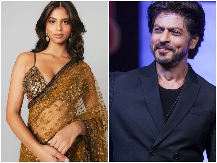 Shah Rukh gave credit to Good Upbringing for daughter becoming brand ambassador  Suhana Khan reacted SRK ने बेटी के ब्रांड एम्बेसडर बनने पर अपनी 'अच्छी परवरिश' को दिया था क्रेडिट , Suhana Khan ने यूं किया रिएक्ट