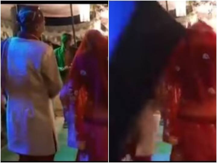 Big speaker with DJ fell on groom on dance floor in wedding ceremony Video: डांस फ्लोर पर दूल्हे के ऊपर गिरा DJ का स्पीकर, यूजर्स बोले- एक्स का प्लान तो नहीं है...