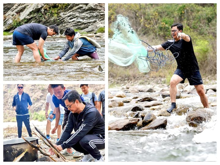 Recently, Union Law Minister Kiren Rijiju took to Twitter to reveal his love for a fishing adventurous sport called 'angling' - a method of fishing also played as a sport.