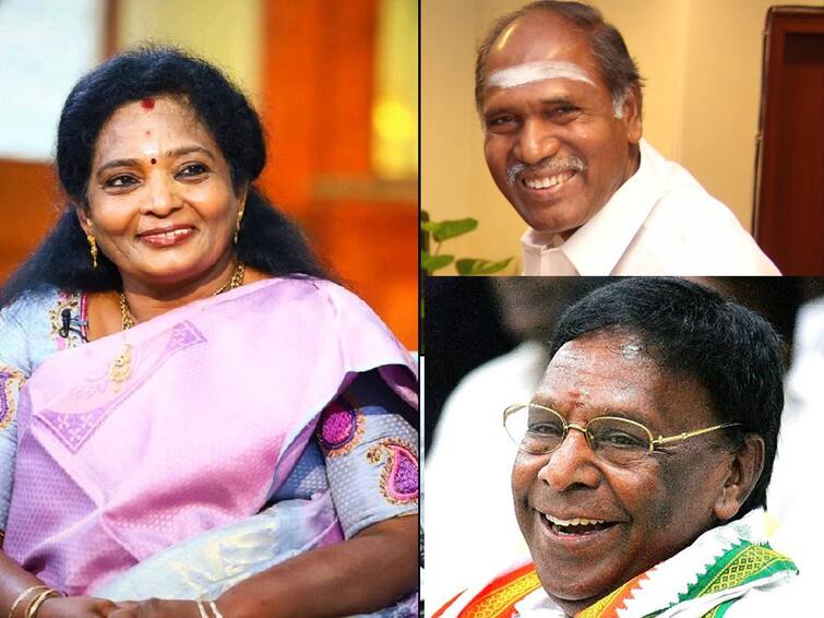 Greetings from Puducherry political leaders on Tamil New Year TNN தமிழ்ப் புத்தாண்டை முன்னிட்டு புதுச்சேரி  ஆளுநர், முதலமைச்சர் வாழ்த்து