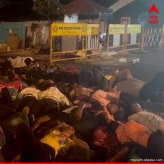 Mumbai Rain : मुंबई पोलीस भरतीसाठी आलेल्या उमेदवारांचे पावसामुळे झाले हाल; मध्यरात्री घेतला पुलाखाली आसरा!