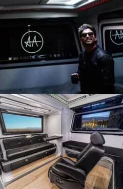 Allu Arjun Vanity Pics: ਚੱਲਦਾ-ਫਿਰਦਾ ਲਗਜ਼ਰੀ ਹੋਟਲ ਹੈ  ਸਾਊਥ ਦੇ ਸੁਪਰਸਟਾਰ ਅੱਲੂ ਅਰਜੁਨ ਦੀ ਵੈਨਿਟੀ ਵੈਨ, ਤਸਵੀਰਾਂ ਦੇਖ ਕੇ ਹੋ ਜਾਵੋਗੇ ਹੈਰਾਨ