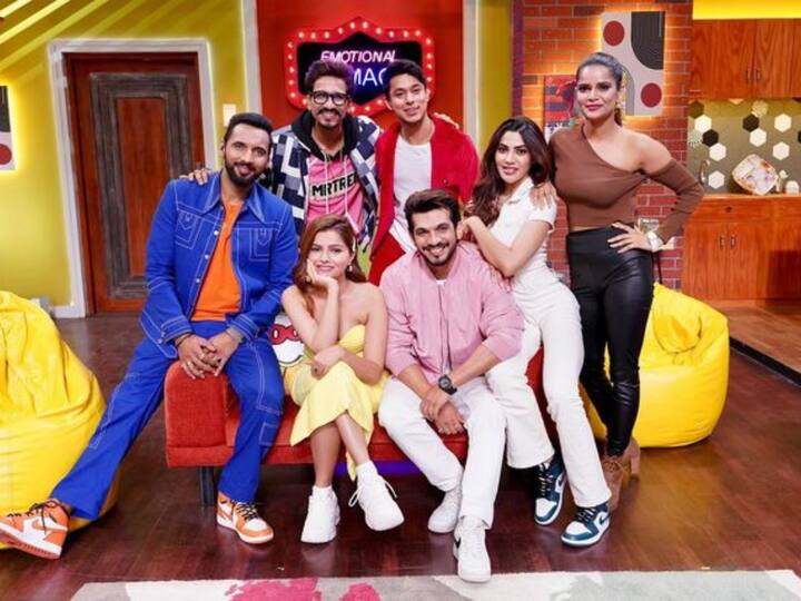 A reality show titled 'Entertainment Ki Raat – Housefull'  will soon be starting on Colors TV. Nikki Tamboli recently shared BTS pics from the show