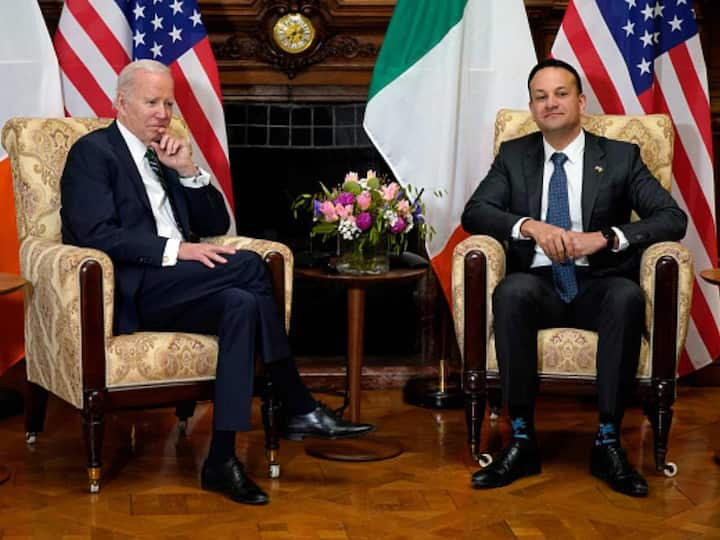 US President Joe Biden returned to his ancestral home in Ireland to mark the 25th anniversary of Northern Ireland's 1998 peace deal. Here are some glimpses from his trip.