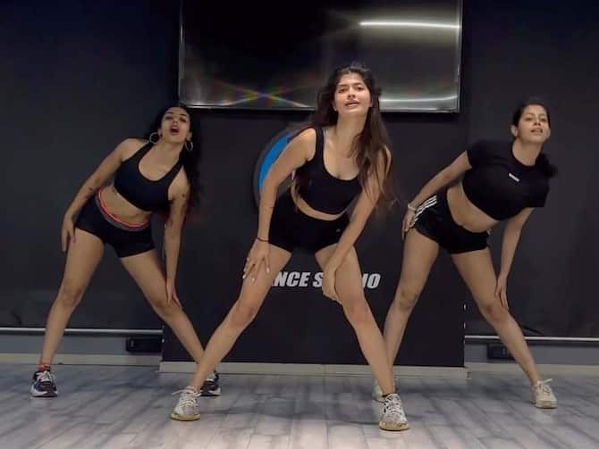Varun Dhawan Niece Anjini Dhawan Dance On Katrina Kaif Song Khwab Dekhe  From Race Watch Video | Anjini Dhawan Video: वरुण धवन की भतीजी पर चढ़ा डांस  का खुमार, मारे ऐसे लटके-झटके,