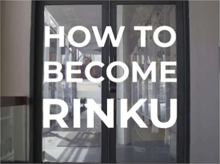 IPL 2023 Rinku Singh Viral Video Kolkata Knight Riders Twitter Instagram KKR Share Simple Steps To Become Rinku Singh '3 Simple Steps To Become Rinku Singh': KKR Shares Funny Video. WATCH