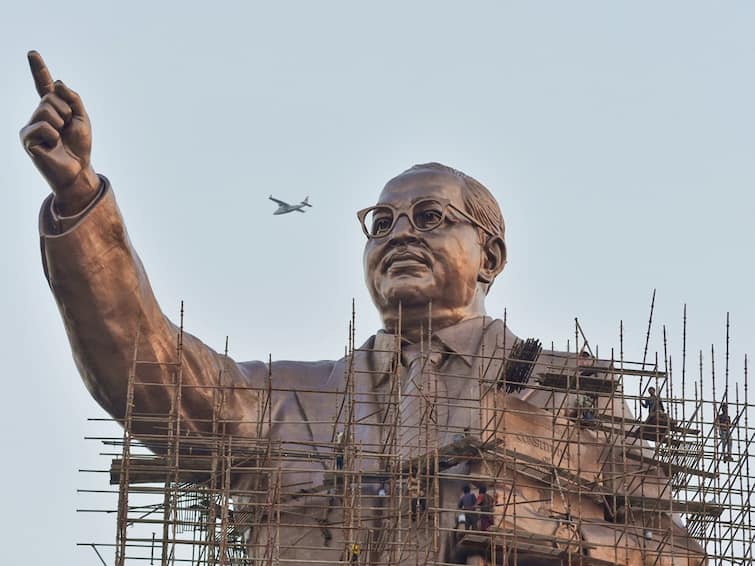 Dr Ambedkar Jayanti 2023 India’s Tallest Ambedkar Statue Telangana CM KCR To Unveil 125-Ft Tall Statue In Hyderabad Today 'India’s Tallest Ambedkar Statue': Telangana CM KCR To Unveil 125-Ft Tall Statue In Hyderabad Today