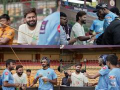 IN PHOTOS: दिल्ली कैपिटल्स की ट्रेनिंग कैंप में नजर आए ऋषभ पंत, तस्वीरें हुईं वायरल