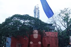 Pune News : बाबासाहेबांच्या जयंतीनिमित्त पुण्यात 45 फुटी जायंट बुद्धाची प्रतिकृती