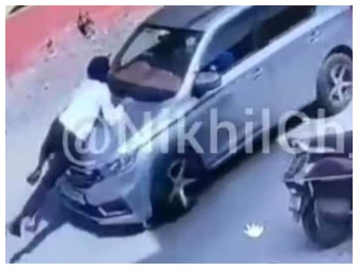 Ludhiana Traffic Cop Hit By Car, Then Dragged For One Km On Top Of Bonnet Caught On Camera: Ludhiana Traffic Cop Dragged For 1 Km On Car's Bonnet