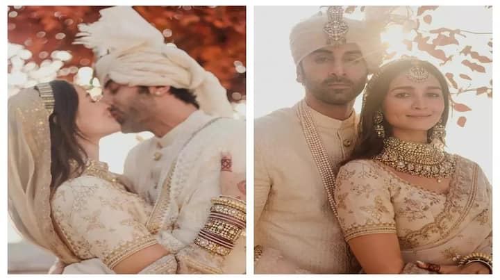 Alia-Ranbir Anniversary: ​​ਆਪਣੀ ਜ਼ਿੰਦਗੀ ਦੇ ਖਾਸ ਦਿਨ 'ਤੇ ਆਲੀਆ ਭੱਟ ਨੇ ਆਪਣੇ ਵਿਆਹ ਦੇ ਮੌਕੇ ਸਿੰਪਲ ਲੁੱਕ 'ਤੇ ਕਰੋੜਾਂ ਰੁਪਏ ਖਰਚ ਕੀਤੇ। ਉਸ ਦੀ ਸਾੜੀ ਦੀ ਹੀ ਕੀਮਤ 50 ਲੱਖ ਰੁਪਏ ਸੀ।