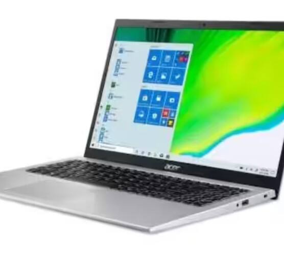 Acer Aspire 5 (A515-56-5): ਤੁਹਾਨੂੰ Acer Aspire 5 ਲੈਪਟਾਪ ਵਿੱਚ 15.0-ਇੰਚ ਦੀ ਡਿਸਪਲੇਅ ਮਿਲਦੀ ਹੈ। ਤੁਹਾਨੂੰ ਲੈਪਟਾਪ ਵਿੱਚ 48 ਘੰਟੇ ਤੱਕ ਦੀ ਬੈਟਰੀ ਸਪੋਰਟ, 256GB SSD ਅਤੇ 8GB ਰੈਮ ਮਿਲਦੀ ਹੈ। ਇਸ ਲੈਪਟਾਪ ਨੂੰ ਤੁਸੀਂ Amazon ਤੋਂ 56,500 ਰੁਪਏ 'ਚ ਖਰੀਦ ਸਕਦੇ ਹੋ।