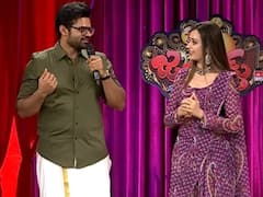 ‘జబర్దస్త్’ షోలో ‘విరూపాక్ష’ టీమ్ - యాంకర్ సౌమ్యపై సాయి ధరమ్ తేజ్ పంచులే పంచులు!