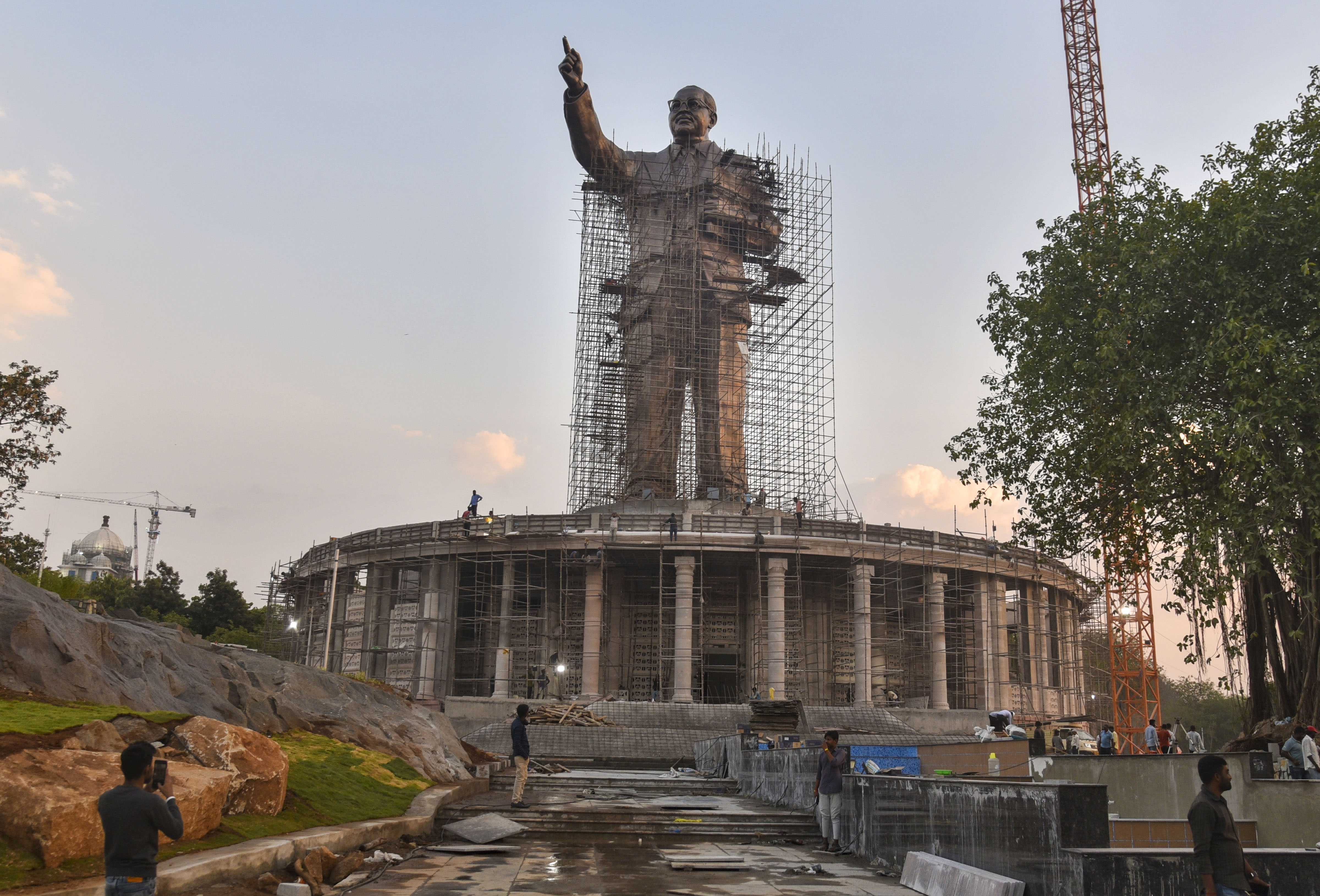 India’s Tallest Ambedkar Statue': Telangana CM KCR To Unveil 125-Ft Tall Statue In Hyderabad Today