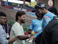 IN PHOTOS: दिल्ली कैपिटल्स की ट्रेनिंग कैंप में नजर आए ऋषभ पंत, तस्वीरें हुईं वायरल