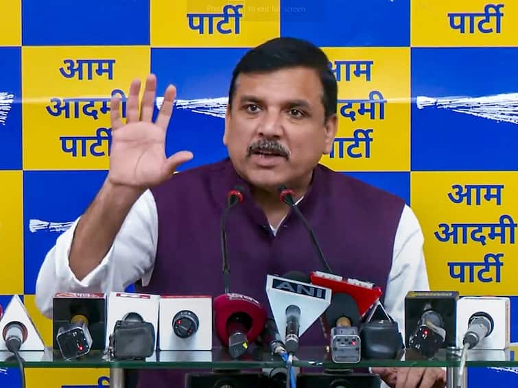 Arvind Kejriwal CBI Summons Delhi Chief Minister Liquor Policy Case AAP Reaction BJP Sanjay Singh CBI Summon A Conspiracy To Arrest Kejriwal, He Won't Bow Down, Says Sanjay Singh