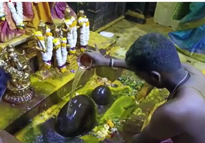 सलग आलेल्या सुट्यांमुळे भाविकांची सकाळपासून रीघ लागलेली आहे.