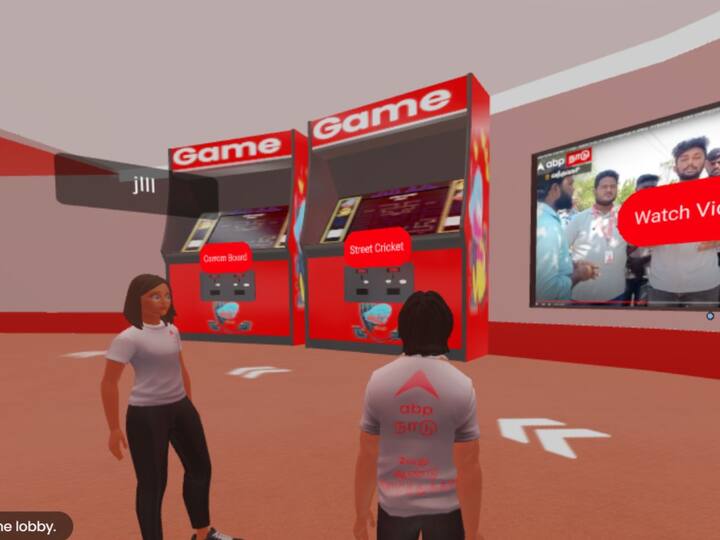 Head over to the Game Zone to try out fun games that are sure to get you hooked instantly. [Image Credit: ABP Nadu Metaverse]