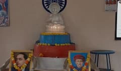 डॉ. बाबासाहेब आंबेडकर यांच्या जयंतीनिमित्त मध्यरात्री फटाक्यांची आतिषबाजी