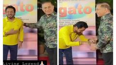 Gurdas Maan: ਗੁਰਦਾਸ ਮਾਨ ਨੇ ਸੀਨੀਅਰ ਬਾਲੀਵੁੱਡ ਐਲਟਰ ਦਿਲੀਪ ਤਾਹਿਲ ਦੇ ਪੈਂਰੀ ਹੱਥ ਲਾਏ, ਵੀਡੀਓ ਨੇ ਜਿੱਤਿਆ ਫੈਨਜ਼ ਦਾ ਦਿਲ