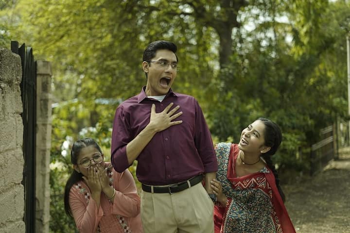 Ritwik played the role of an English teacher at a university in the web series