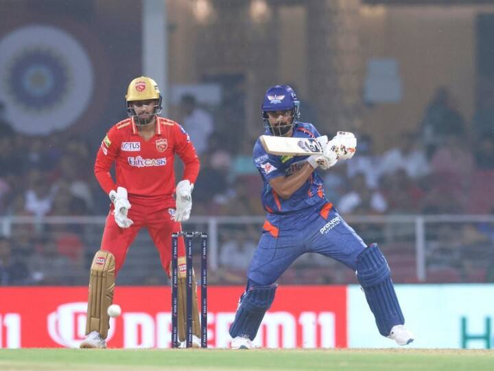 Lucknow gave Punjab a target of 160 runs, KL Rahul played a captaincy inning of 74 runs