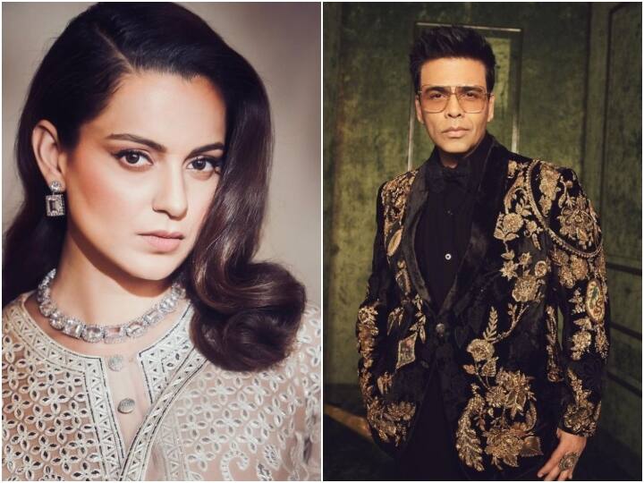 Karan Johar talked about not giving work to Kangana Ranaut, the actress gave a befitting reply on the viral video