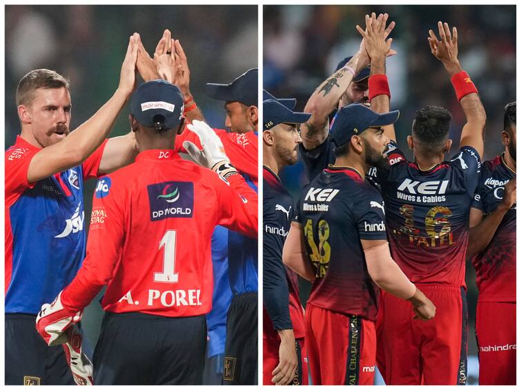 ipl 2023 rcb vs DC delhi capitals won tos  choose to bowl against royal challengers bangalore  2023 ipl live marathi news IPL2023 RCB vs DC: आरसीबीची प्रथम फलंदाजी, दोन्ही संघात बदल, पाहा प्लेईंग 11