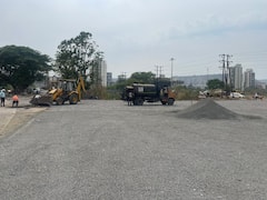 Kharghar Road : 15-20 वर्षांत झाला नाही तो रस्ता एका दिवसात बनला, मंत्री येणार असल्याने पनवेल मनपाची किमया