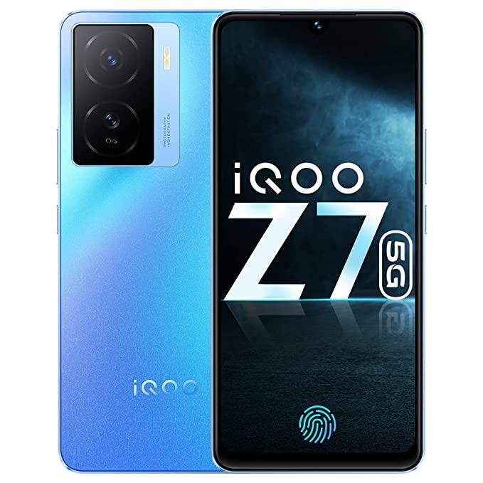 iQOO Z7 5G में 90Hz रिफ्रेश रेट वाली कॉम्पैक्ट AMOLED डिस्प्ले है. इसमें 64MP का डुअल कैमरा सेटअप है और यह डाइमेंसिटी 920 SoC पर काम करता है. इसमें 44W फ्लैशचार्ज सपोर्ट है. डिवाइस की कीमत 18,999 रुपये है.
