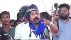 In Pics: अंबेडकर जयंती पर महू में राजनीतिक पार्टियों का जमावड़ा, 16 फीसद वोट बैंक को साधने की कोशिश, देखें तस्वीरें