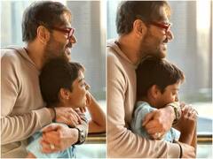 बेटे युग पर प्यार बरसाते हुए नजर आए अजय देवगन, तस्वीरें शेयर करते हुए लिखा- 'बाप-बेटा मोमेंट्स'