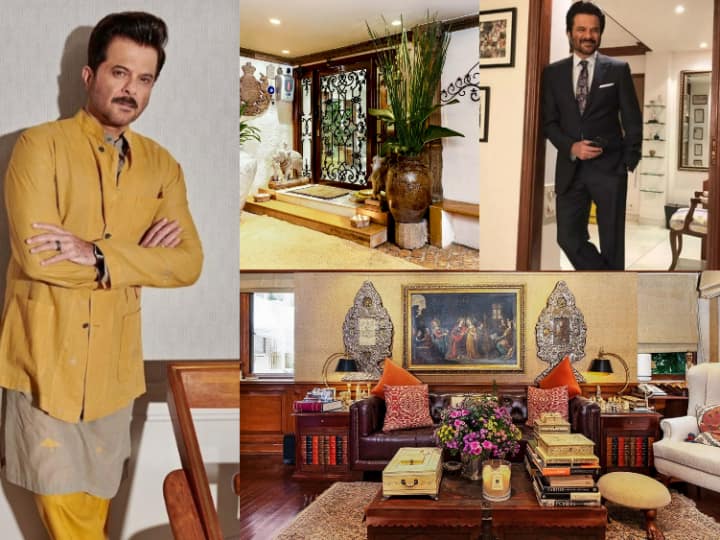 Anil Kapoor Home Photos:  बॉलीवुड के एवरग्रीन एक्टर अनिल कपूर 66 साल की उम्र में भी फिटनेस से लोगों का दीवाना बनाते हैं. इस रिपोर्ट में हम आपको एक्टर के मुंबई वाले आलीशान घर की झलक दिखा रहे हैं.