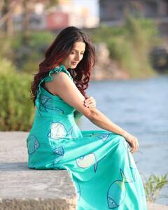 Bhumika Chawla Sets The Weekend Mood In A Mint Green Dress With An Existential Poem