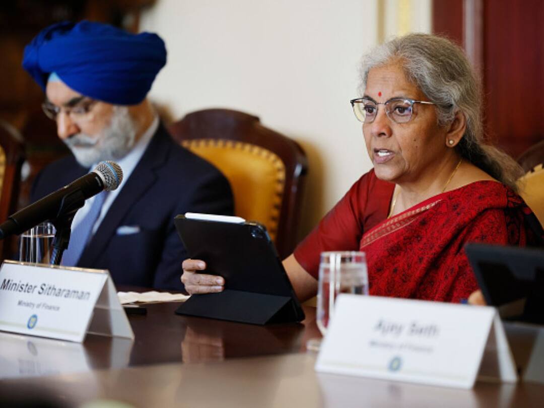 India On Course, Projected To Grow At 7 Per Cent In 2022-23 Finance Minister Nirmala Sitharaman IMF World Bank India On Course, Projected To Grow At 7 Per Cent In 2022-23: Finance Minister Nirmala Sitharaman