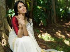 Malavika mohanan : ‘சென்னை செந்தமிழ் மறந்தேன் உன்னாலே..’நடிகை மாளவிகா மோகனனின் விஷு க்ளிக்ஸ்!