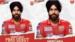 ਹਰਪ੍ਰੀਤ ਭਾਟੀਆ ਨੇ IPL 'ਚ 10 ਸਾਲ ਬਾਅਦ ਕੀਤੀ ਵਾਪਸੀ, ਪੰਜਾਬ ਕਿੰਗਜ਼ ਦੇ ਖਿਡਾਰੀ ਨੇ ਤੋੜਿਆ ਰਿਕਾਰਡ