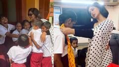 Ritabhari Chakraborty: বিশেষভাবে সক্ষম শিশুদের হাতে তুলে দিলেন নতুন জামা, কেমন কাটল ঋতাভরীর নববর্ষ?