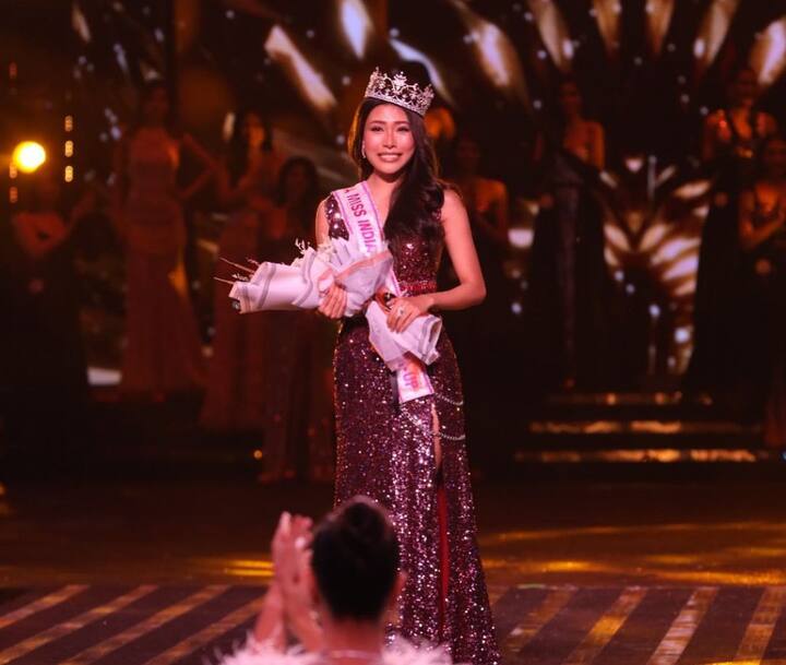 स्ट्रैल थौनाओजम फेमिना मिस इंडिया 2023 की सेकंड रनर अप रहीं .