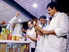 Karnataka Amul-Nandini Row: Rahul Visits Local Brand's Milk Parlour, Calls It Pride Of State
